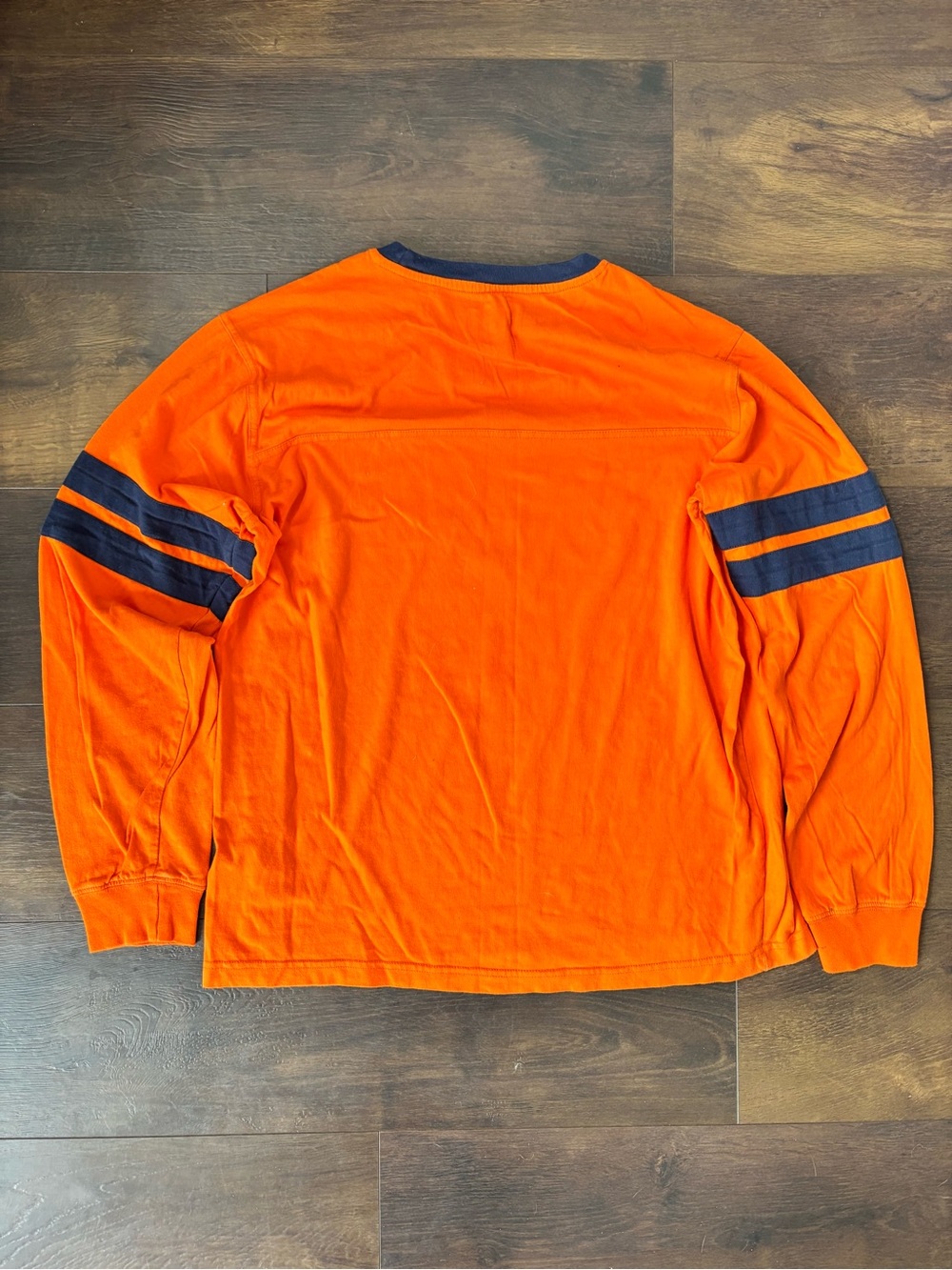 Denver Broncos NFL Orange Long Sleeve Shirt Men’s L - Picture 3 of 5